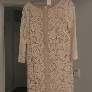 Ivory lace dress